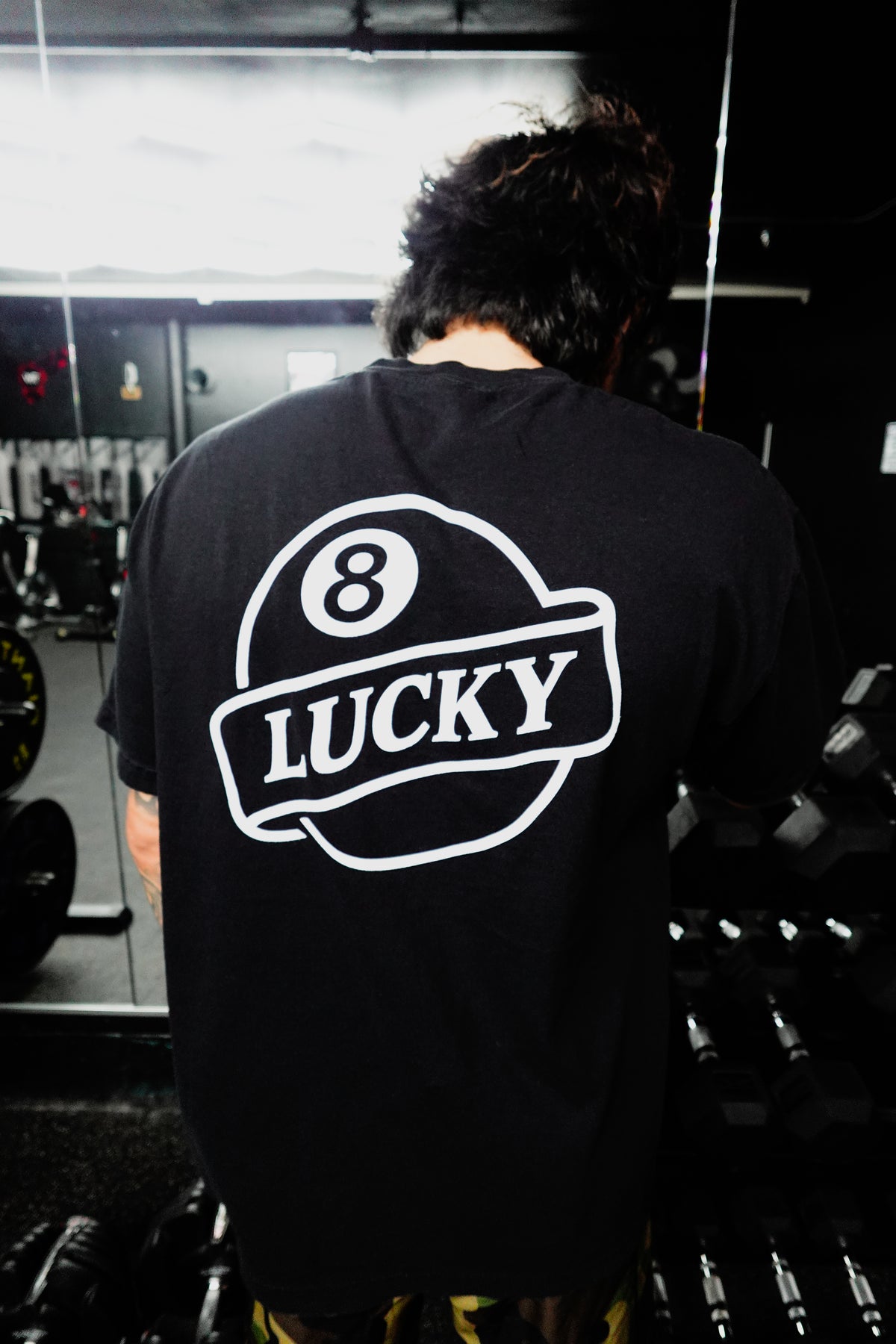 Lucky Eight T-Shirt (Black)