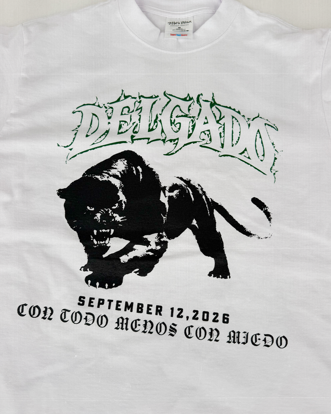 Noche Delgado T-Shirt (White)