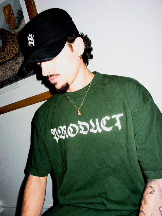 Spell Out Tee (Forest Green)